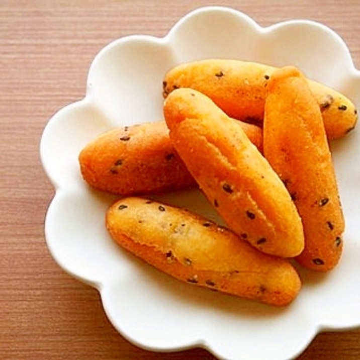 白玉粉入り!米粉ドーナツ♪もちカリ食感!